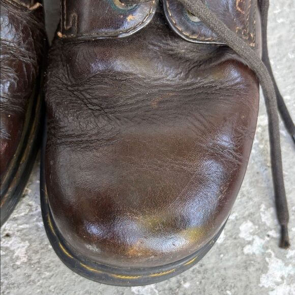 Vintage Doc Martin cushion sole chunky lace ups main image 8